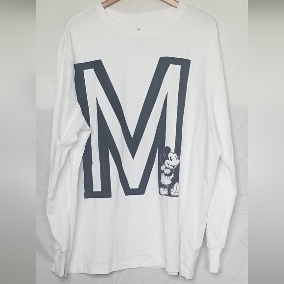Disney Tops - NWT, Disney, Mickey Mouse Long Sleeve Tshirt,Size XXL